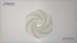 Wirnik pompy ZF320V, SILANOS, LAMBER,  śr. 9,4 cm wys. 2,7cm_1