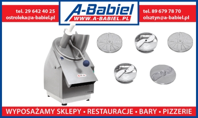Szatkownica do warzyw MKJ 250 (400V) + tarcze szatkujące